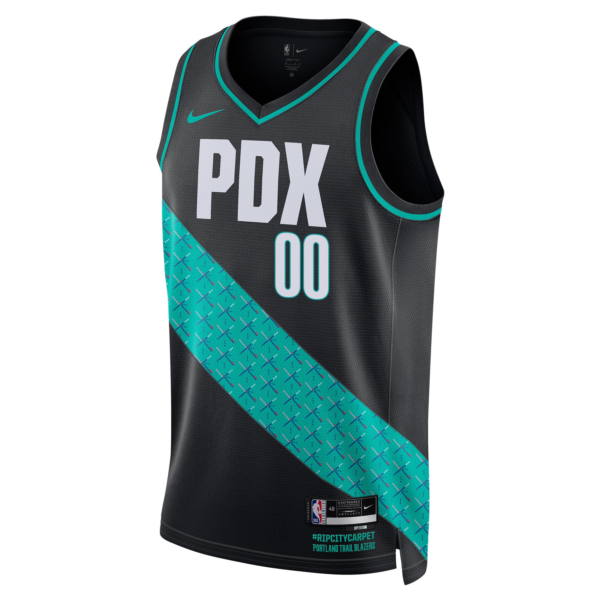 Nike Henderson Swingman PDX City Edition 2.0 Jersey – Rip City