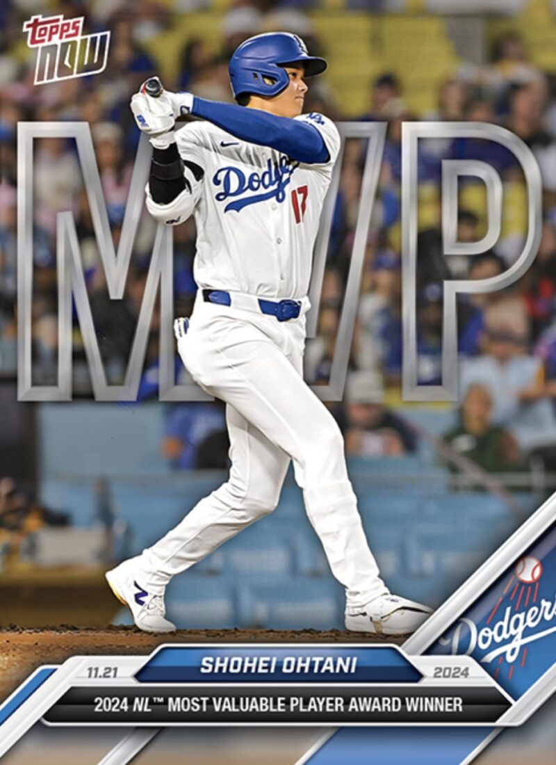 2024年NL MVP 大谷翔平のトップカード - Topps Ripped
