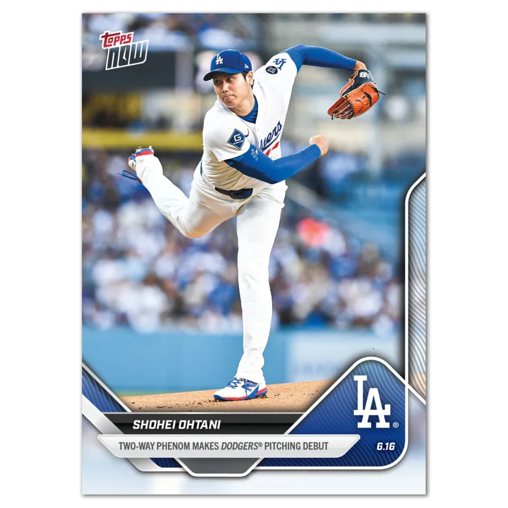 MLB Topps NOW®で大谷翔平の伝説的なシーズンを振り返る(レギュラー