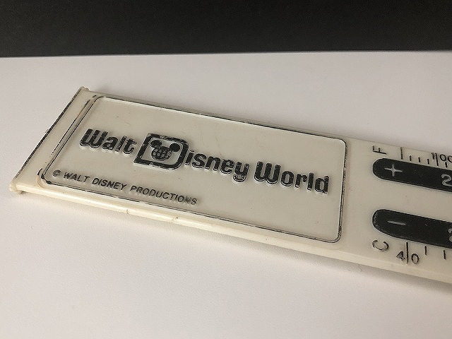 ヴィンテージ ミッキー ルーラー 定規 計算定規 ウォルトディズニー