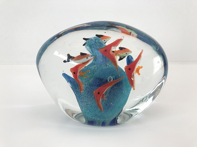 ヴィンテージ ペーパーウェイト paperweight ITALY イタリア murano