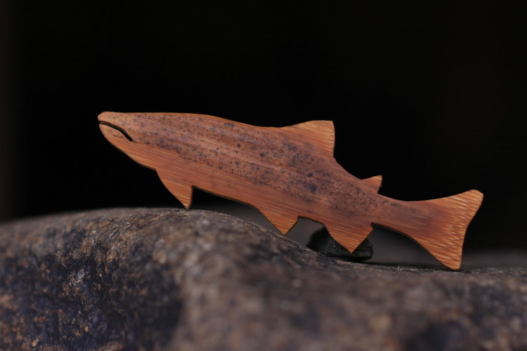 Bambrooch】ジャーマンフレンチどっち中禅寺｜ブラウントラウト