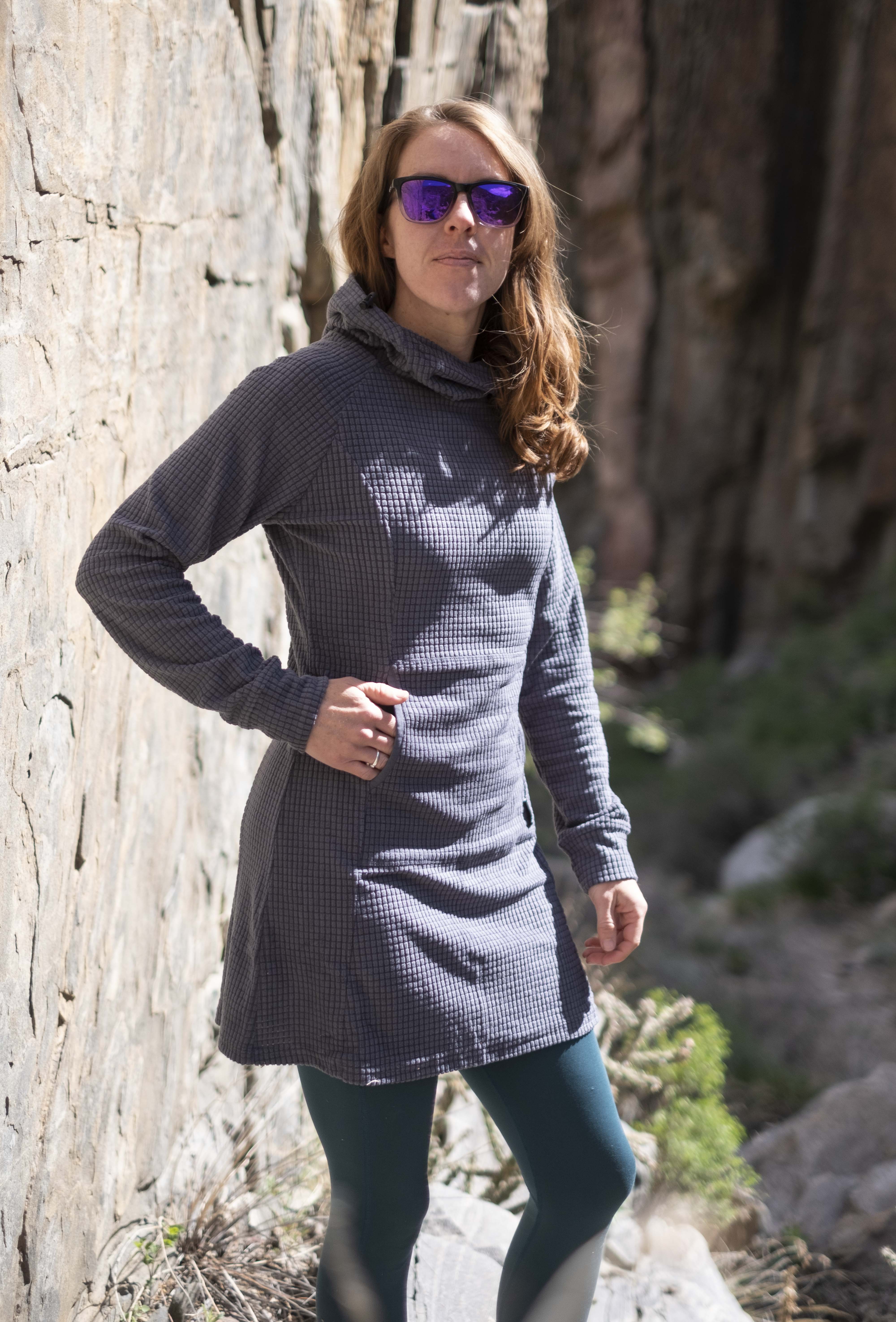 Women's Fleece Hooded Dress - CLOSEOUT – River Station Gear