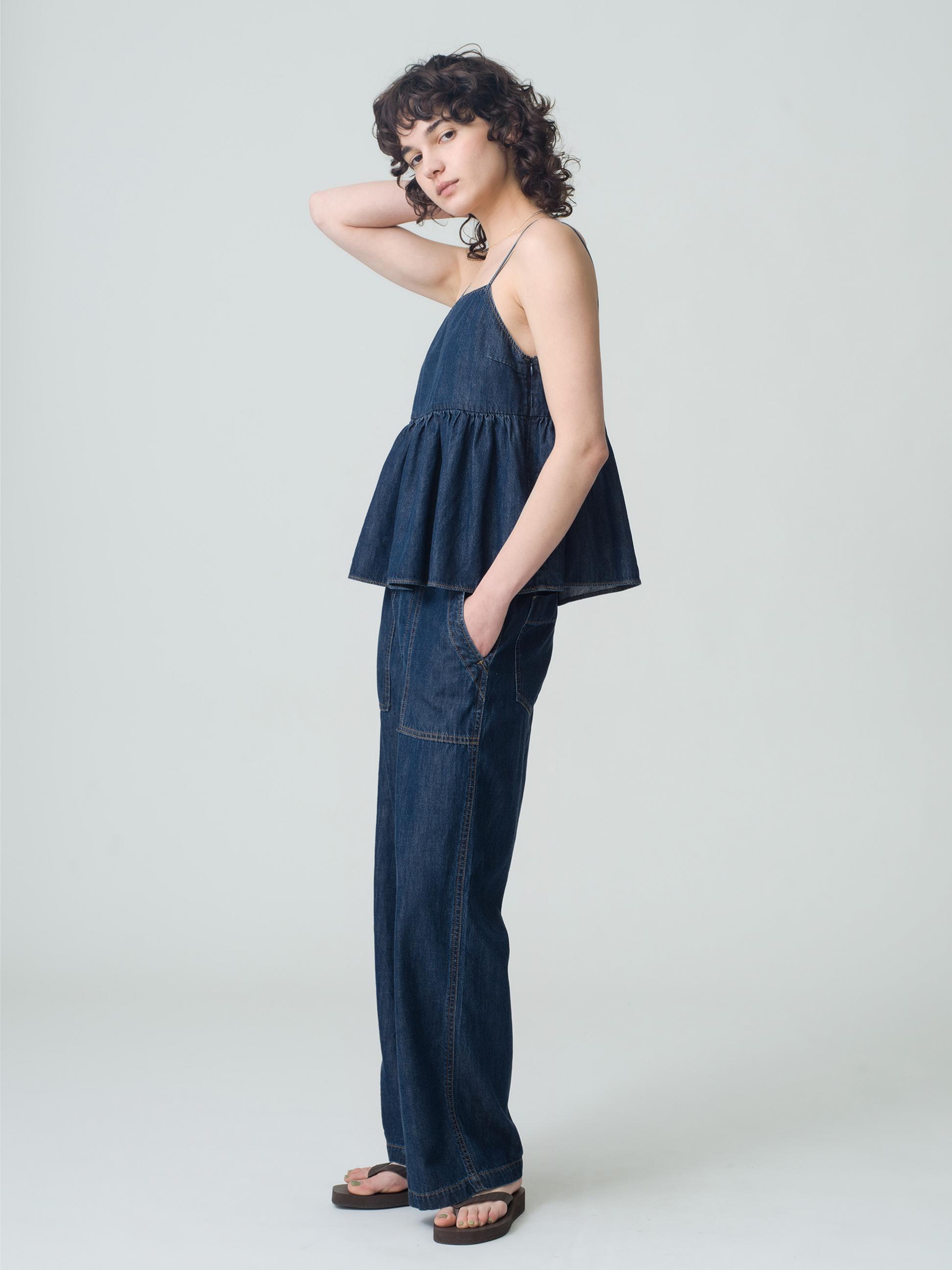 Lyocell Denim Camisole Top ＆ Easy Pants｜Pick Up Item | RHC ronherman
