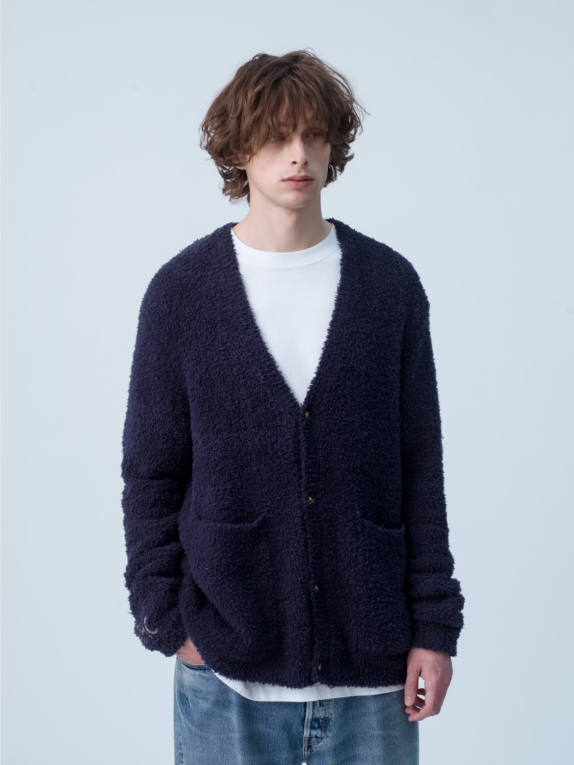 ソリッド ポケット カーディガン｜BAREFOOT DREAMS for RHC(ベアフット