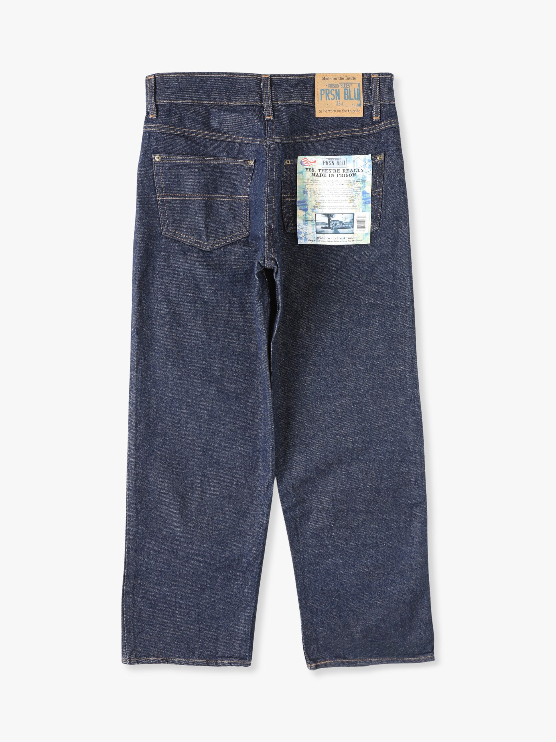 リンスデニム ファイブポケットパンツ｜PRISON BLUES(プリズンブルース
