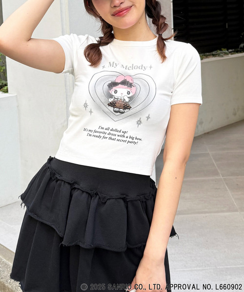 Sanrio characters/サンリオキャラクターズ】マイメロディTシャツ