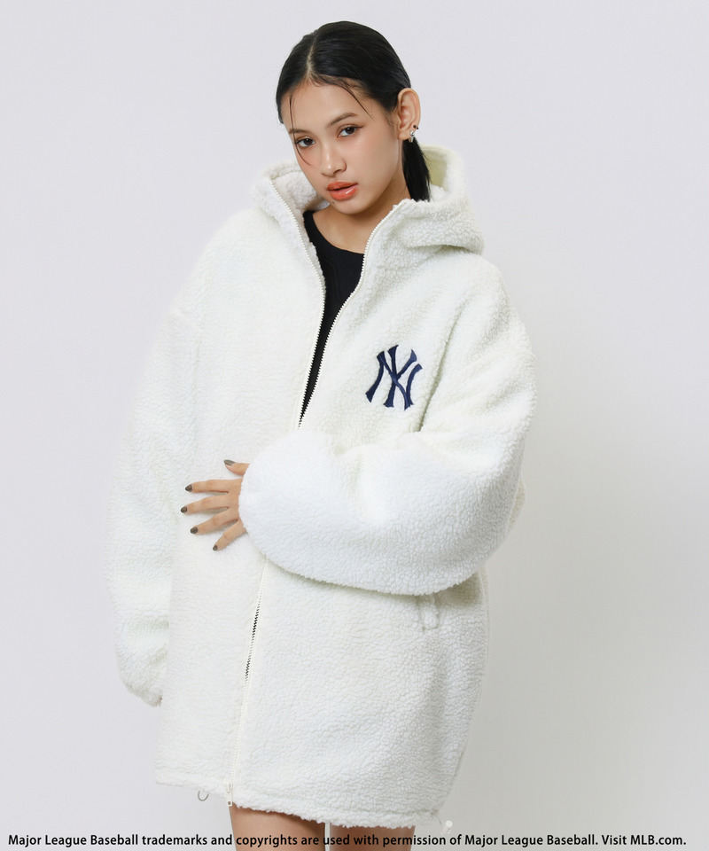 MLB】ZIPフーディーボアブルゾン｜BACK TO THE FIELD バックトゥザ