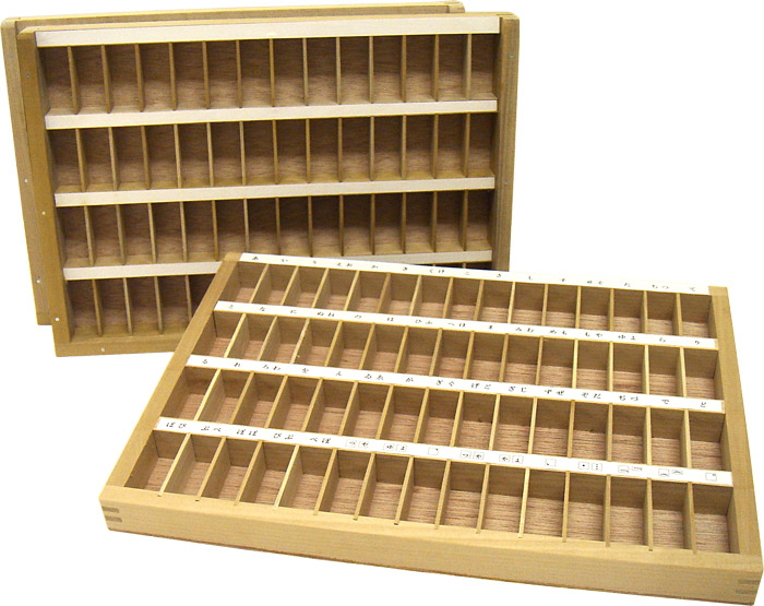 サラマ・プレス倶楽部：キットのご紹介 活版木工製品