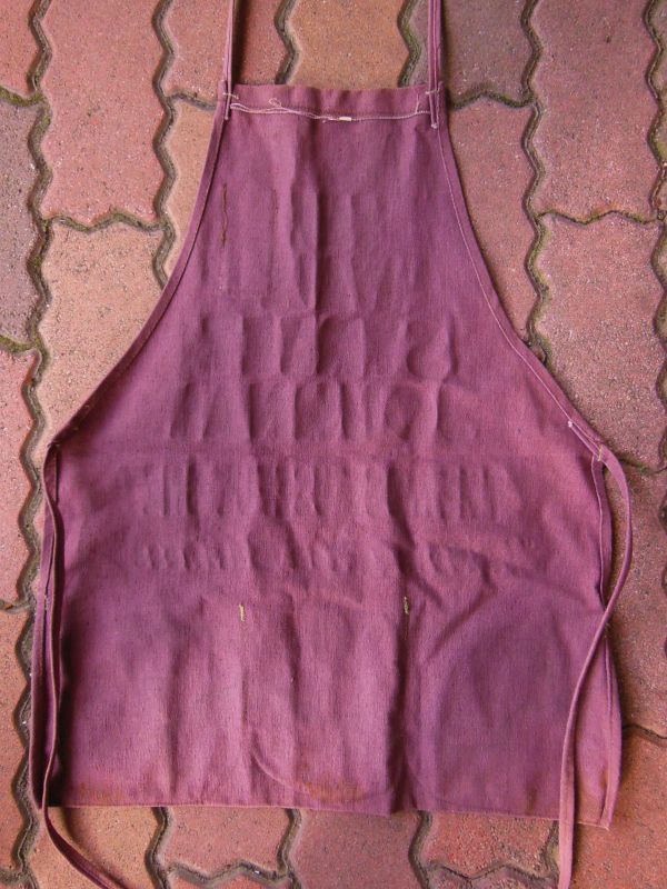 THE WALL STREET JOURNAL ADVERTISING BROWN DUCK APRON - ROCK-A-HULA