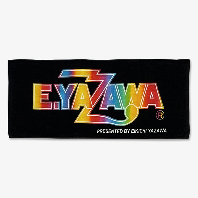 フェイスタオル(ロゴグラデーション)ブラック｜DIAMOND MOON通信販売