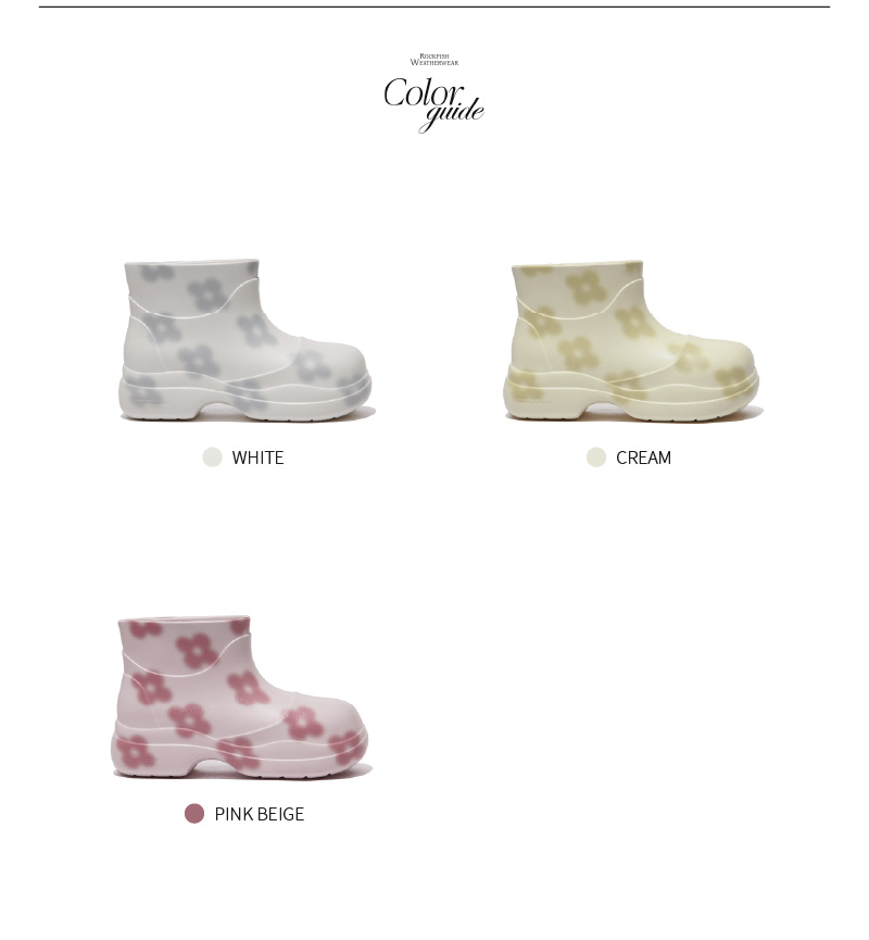 락피쉬웨더웨어(ROCKFISH WEATHERWEAR) [X MINJUKIM] FLORAL SHADOW