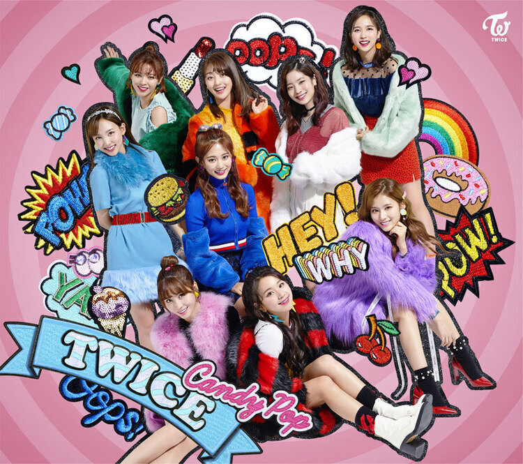 TWICE、来年2月に日本での2ndシングル『Candy Pop』リリース決定 (2017