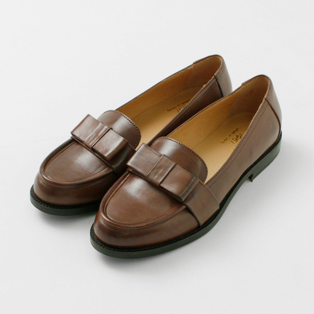 DIEGO BELLINI（ディエゴ ベリーニ） カラー別注 リボンローファー