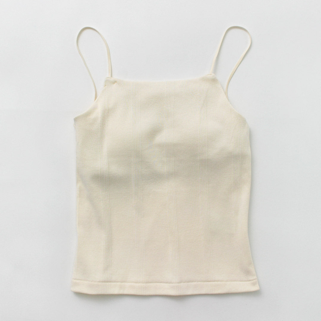 ROBERT P.MILLER（ロバートピーミラー） パネルリブ カップキャミ