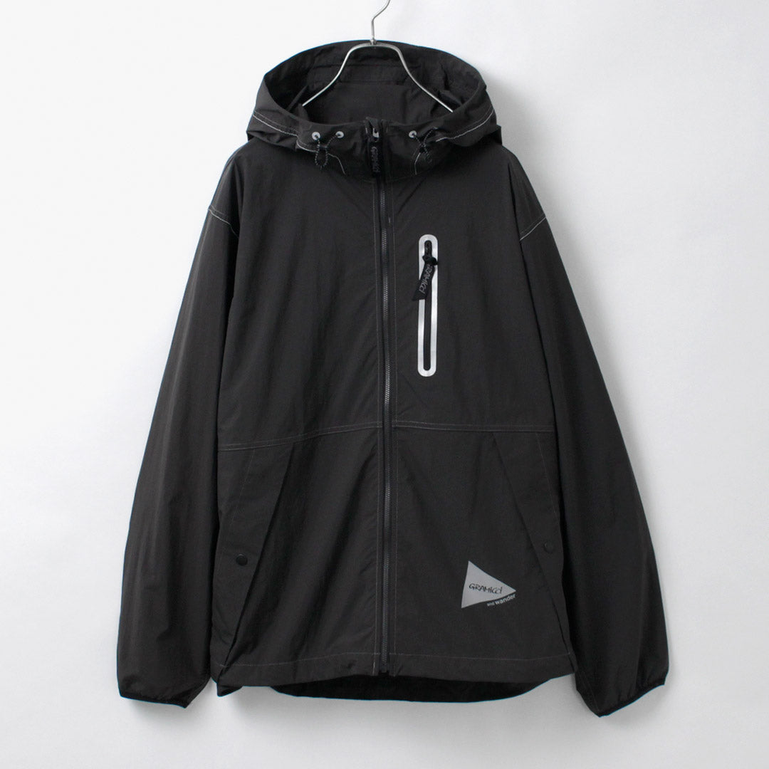 AND WANDER（アンドワンダー） グラミチ コラボ ブラッシュ ナイロン