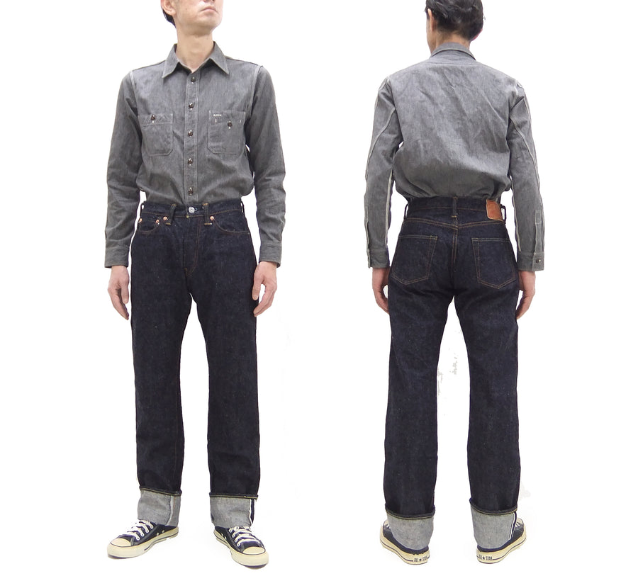 Samurai Jeans S0510XXII Men's Regular Straight Fit One-Washed 15