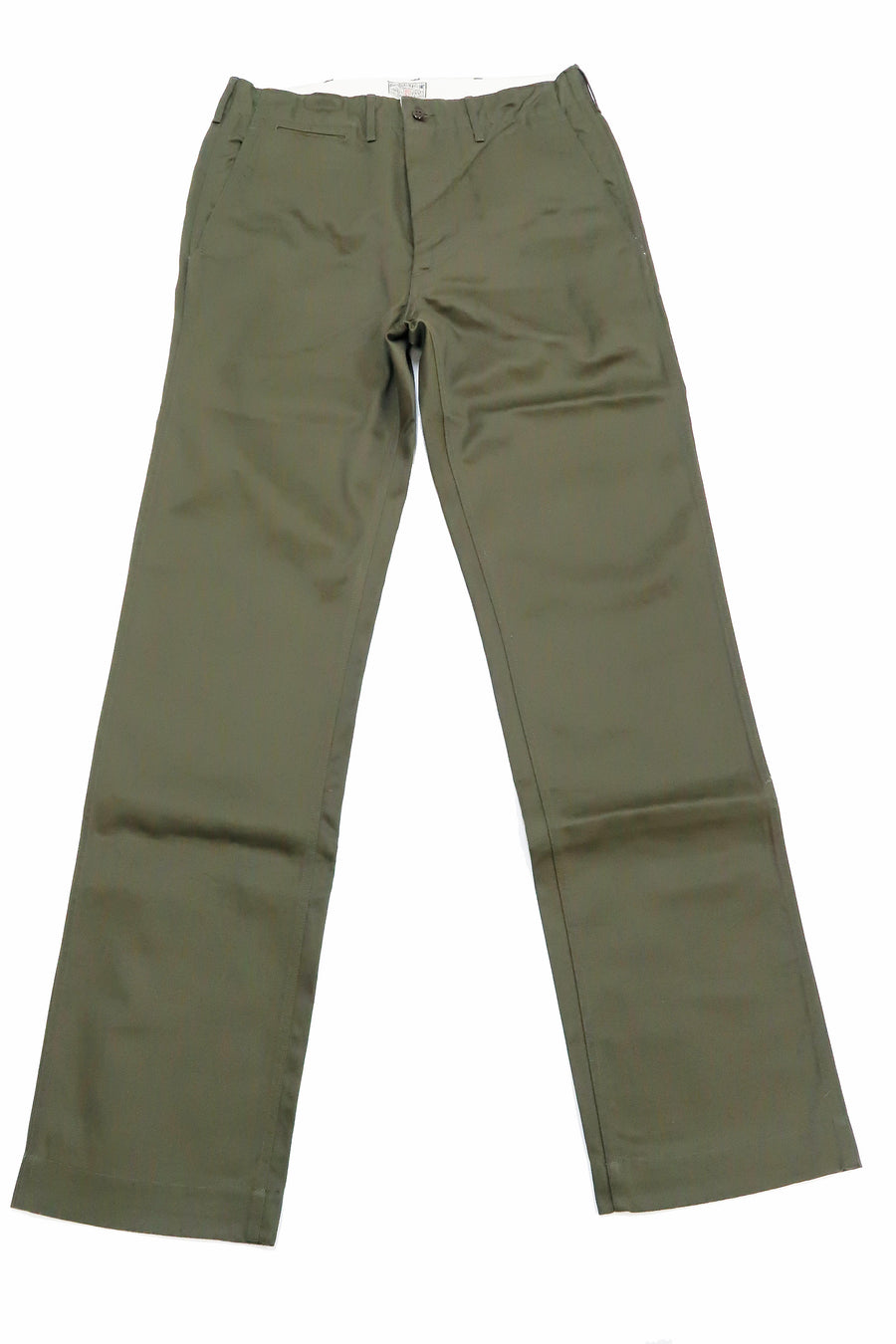 Buzz Rickson Trousers Men's Zip Fly Slimmer Fit US Army Chino