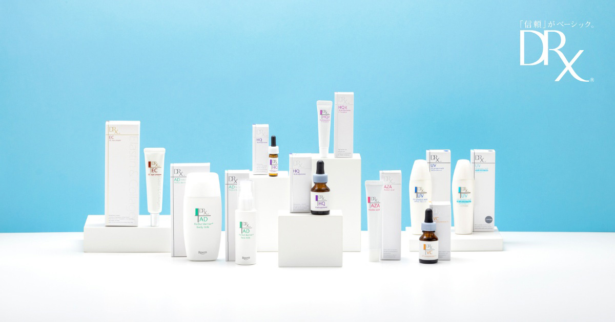 DRX®（ディーアールエックス）公式サイト｜クリニック専売スキンケア化粧品