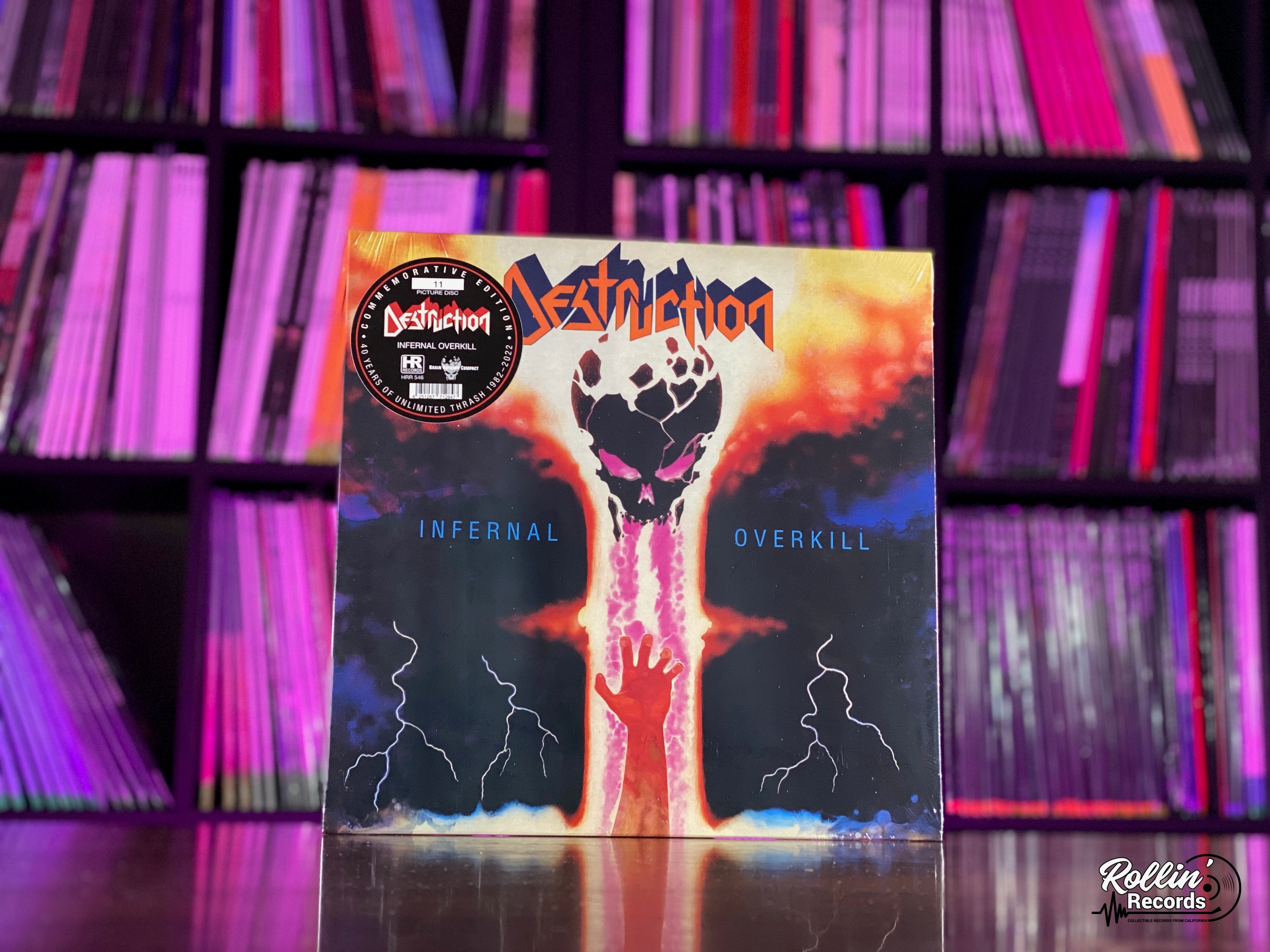Destruction - Infernal Overkill (Picture Disc) – Rollin' Records