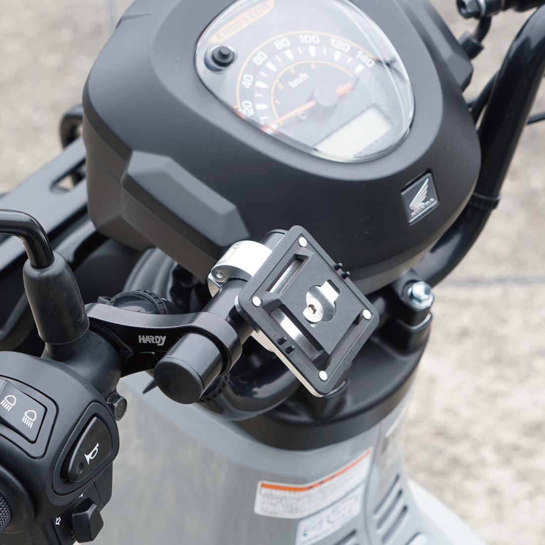 HH021 HARDY アクセサリーマウント シングル | ラフ＆ロード