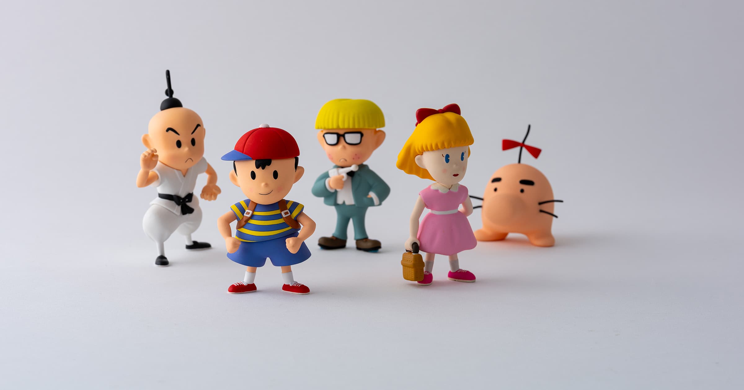 MOTHER2 マグネット マスコット 4体セット ネス ポーラ ジェフ プー
