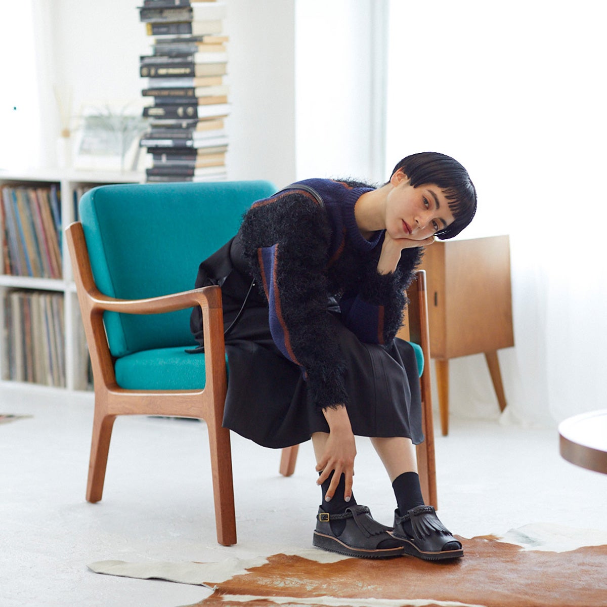 entoanのフリンジサンダル。- ほぼ日刊イトイ新聞