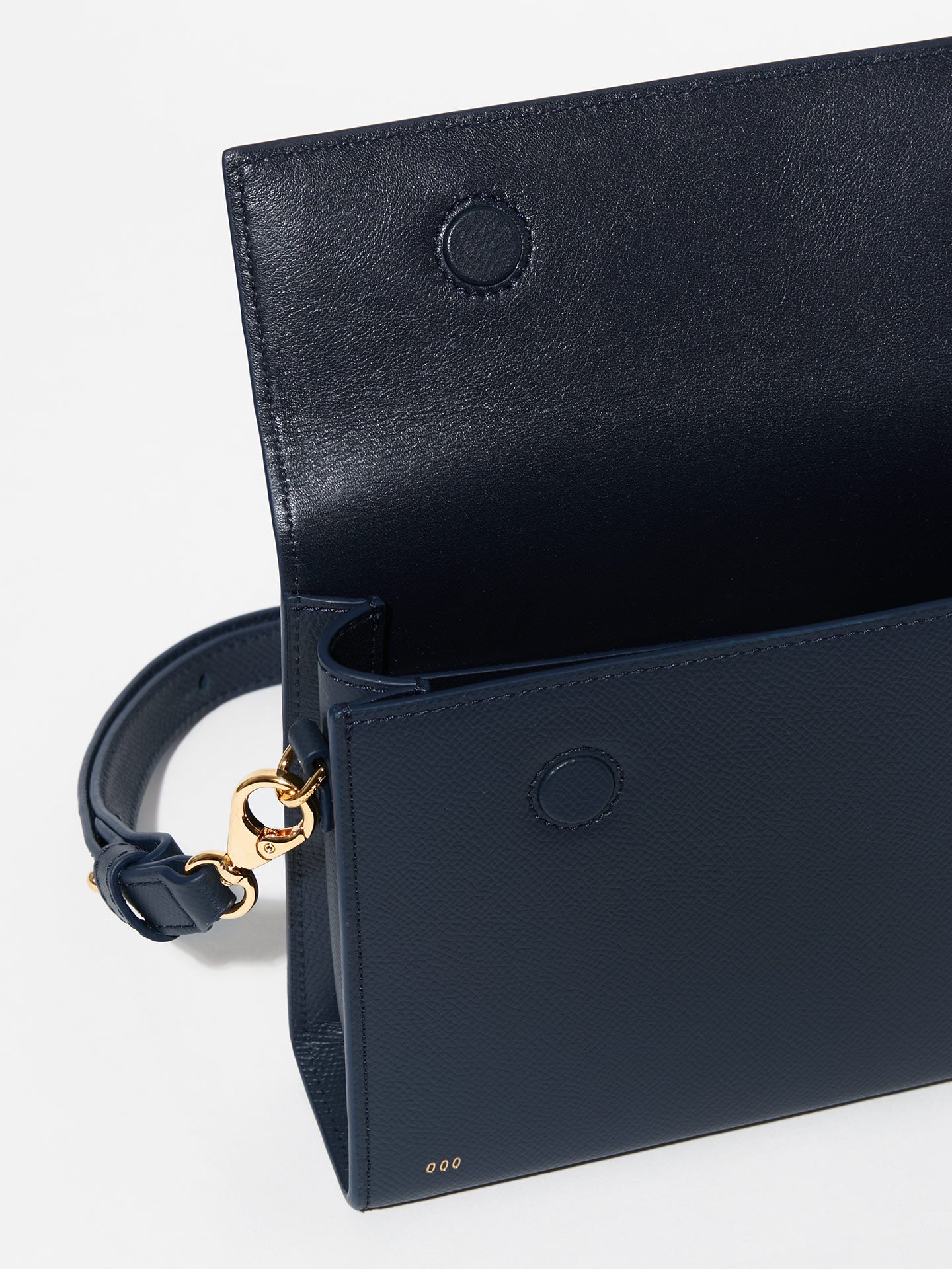 RSVP | Bag - Golden eyes - Grained Navy – RSVP Paris