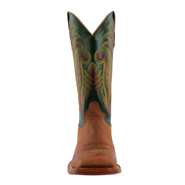 Men's Cowhide Wide Square 13