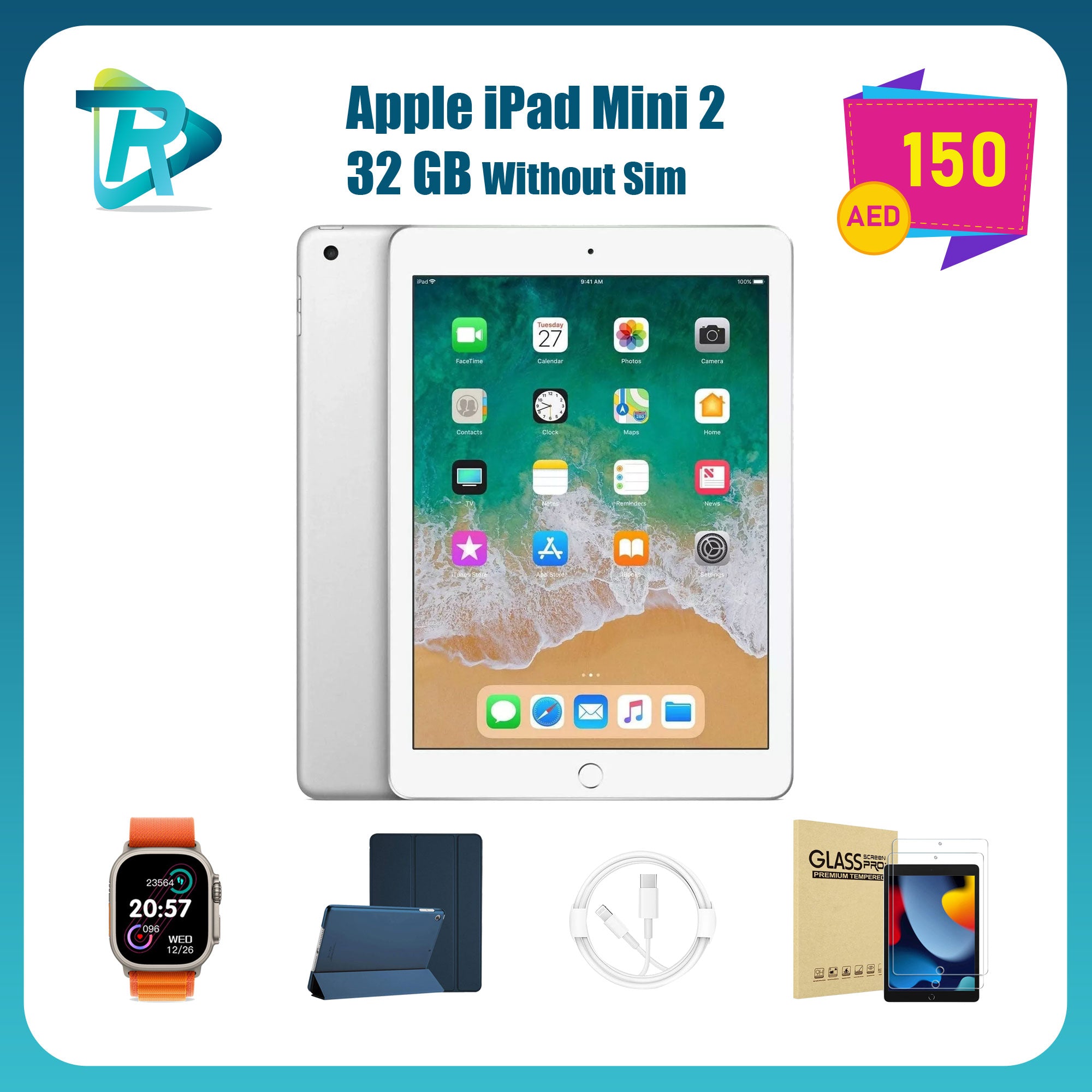 Apple iPad Mini 2 (Wi-Fi + SIM) – Compact Power with On-the-Go