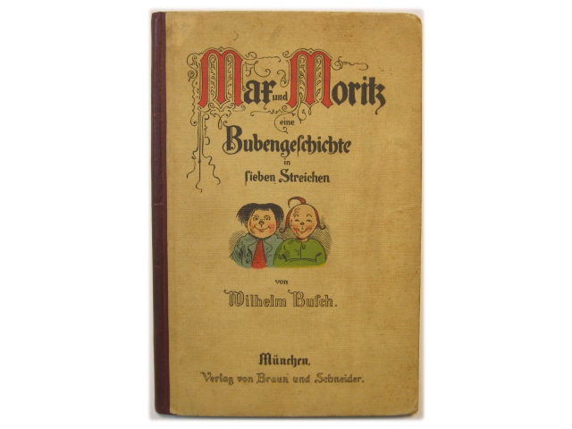 ヴィルヘルム・ブッシュ「Mar und Moritz」1920年代