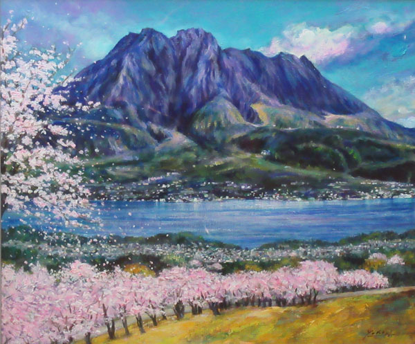 霧島温泉・旅行人山荘 | 水流園揚子 油絵展 4月1日～4月30日