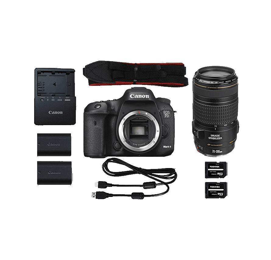 レンタル] キャノン Canon EOS 7D Mark II 望遠レンズセット｜一眼レフ