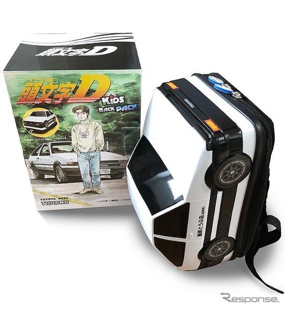 AE86型子ども用バックパック、「藤原とうふ店仕様」を限定発売へ