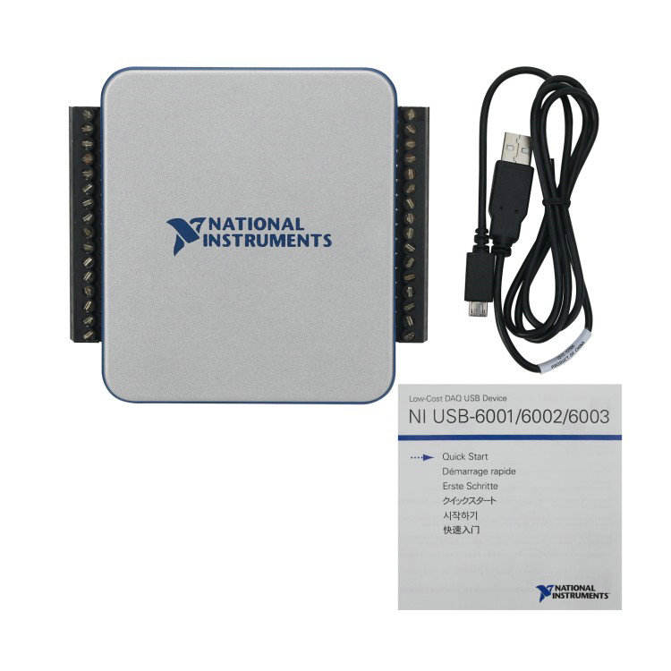 NI USB-6002 USB多機能データ収集カード 8AI 16ビット 2AO