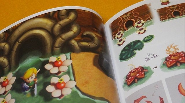 ゼルダの伝説 夢をみる島」特別パッケージ版を開封！ アートブックは