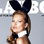 ケイト・モス、“バニーガール”で「プレイボーイ」表紙…マーク
