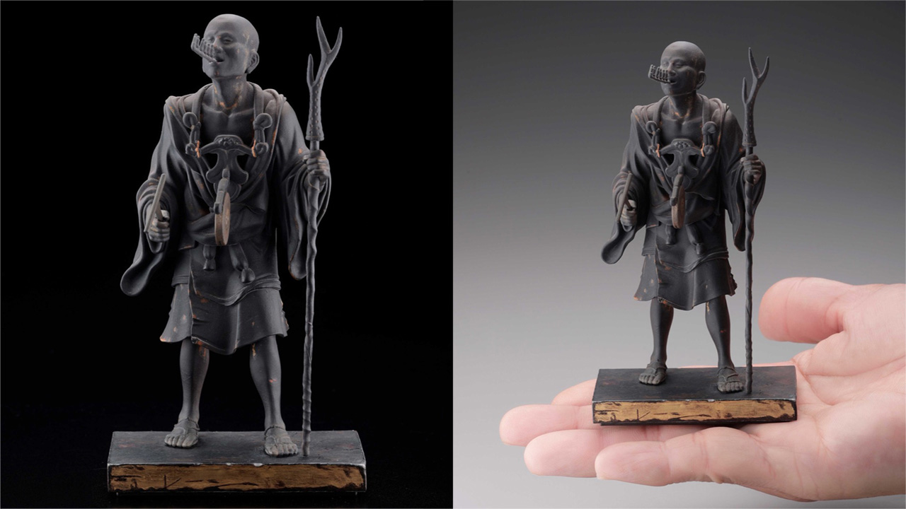 口から出る6体の仏が有名な「仏空也上人立像」が初の公式フィギュア化
