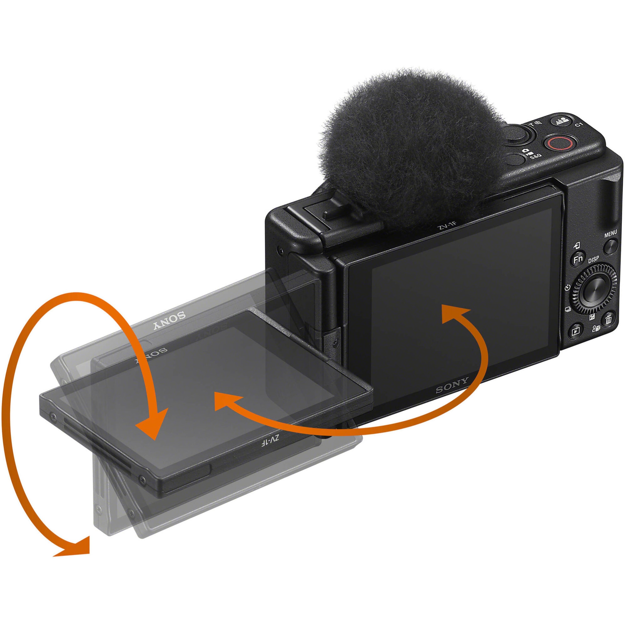 Camera foto vlogging Sony ZV-1F, 20.1MP, 4K, Negru - eMAG.ro