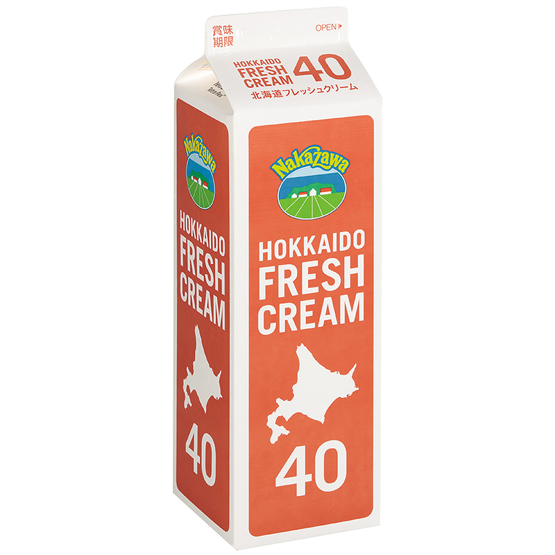 北海道フレッシュクリーム47%（1000ml）|中沢乳業 e-shop