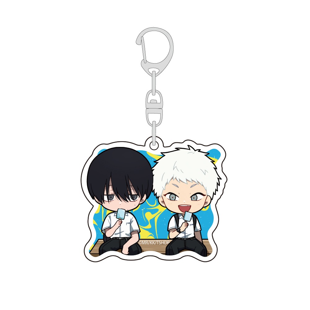 光が死んだ夏 ミニキャラアクリルキーホルダー よしき＆ヒカル 制服B