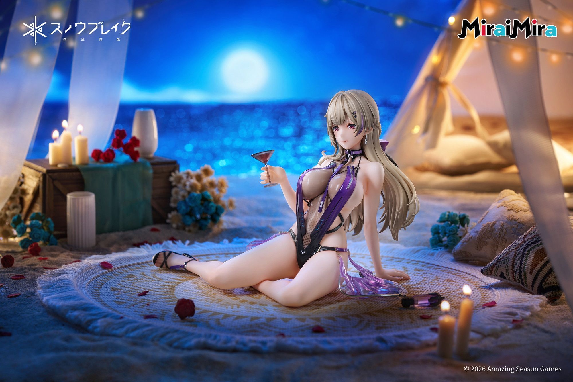 予約特別価格】MiraiMira スノウブレイク：禁域降臨 1/6 マリアン 絢爛