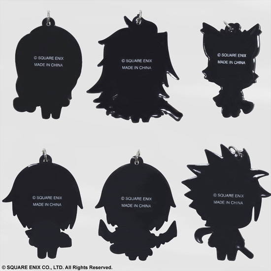 FINAL FANTASY トレーディングラバーストラップ Vol.2 6個入り1BOX