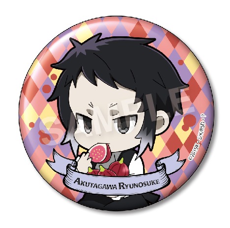 文豪ストレイドッグス SELECT COLLECTION 缶バッジ 芥川龍之介 6個入り