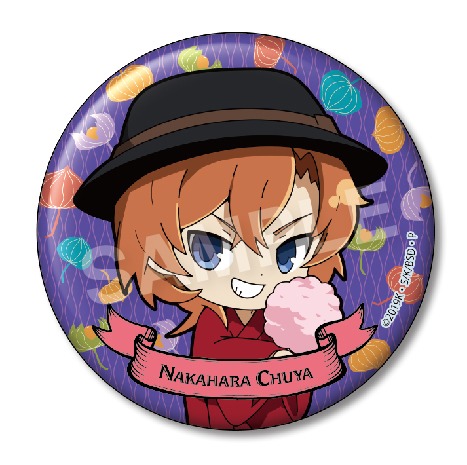 文豪ストレイドッグス SELECT COLLECTION 缶バッジ 中原中也 6個入り