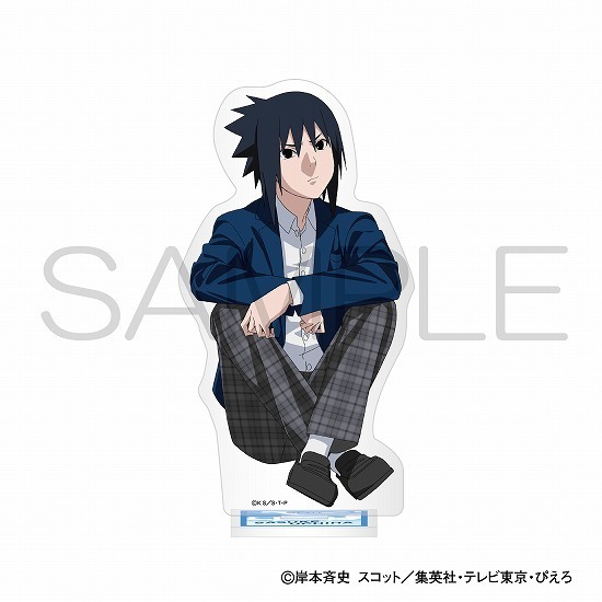 NARUTO-ナルト- 疾風伝 アクリルスタンド 青春ver. サスケ｜ホビーの