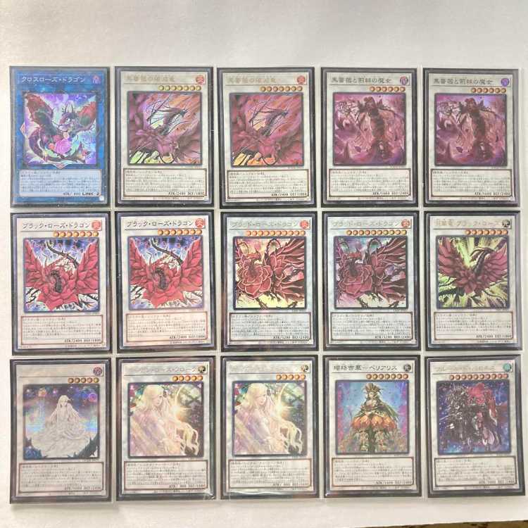 本格構築 ローズドラゴンデッキ レッドローズドラゴン 黒薔薇の破滅竜