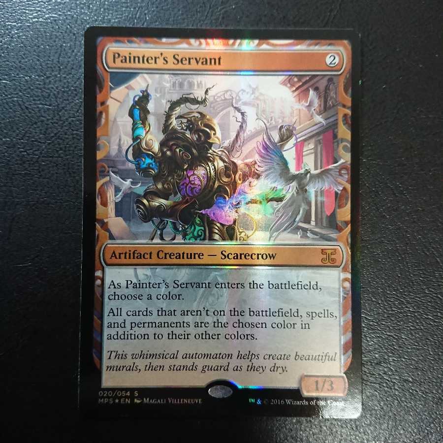 絵描きの召使い/Painter's Servant マスターピースFoil1枚 1枚の通販