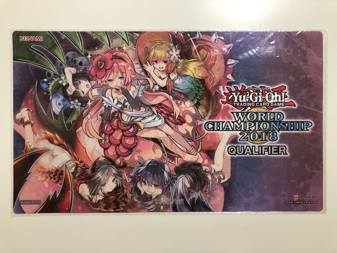 遊戯王 プレイマット world champion 2018 韓国 遊戯王 プレイマット