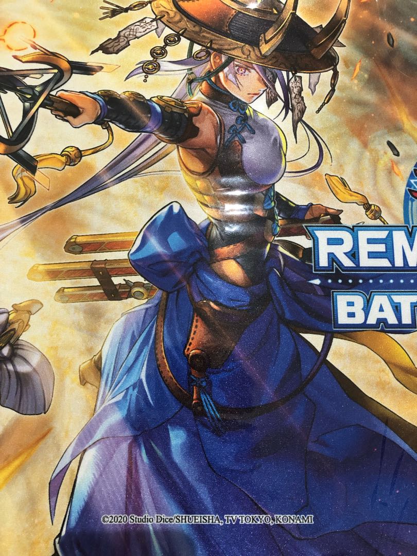 遊戯王 妖眼の相剣師 プレイマット 未開封 公式 アジア 1枚の通販